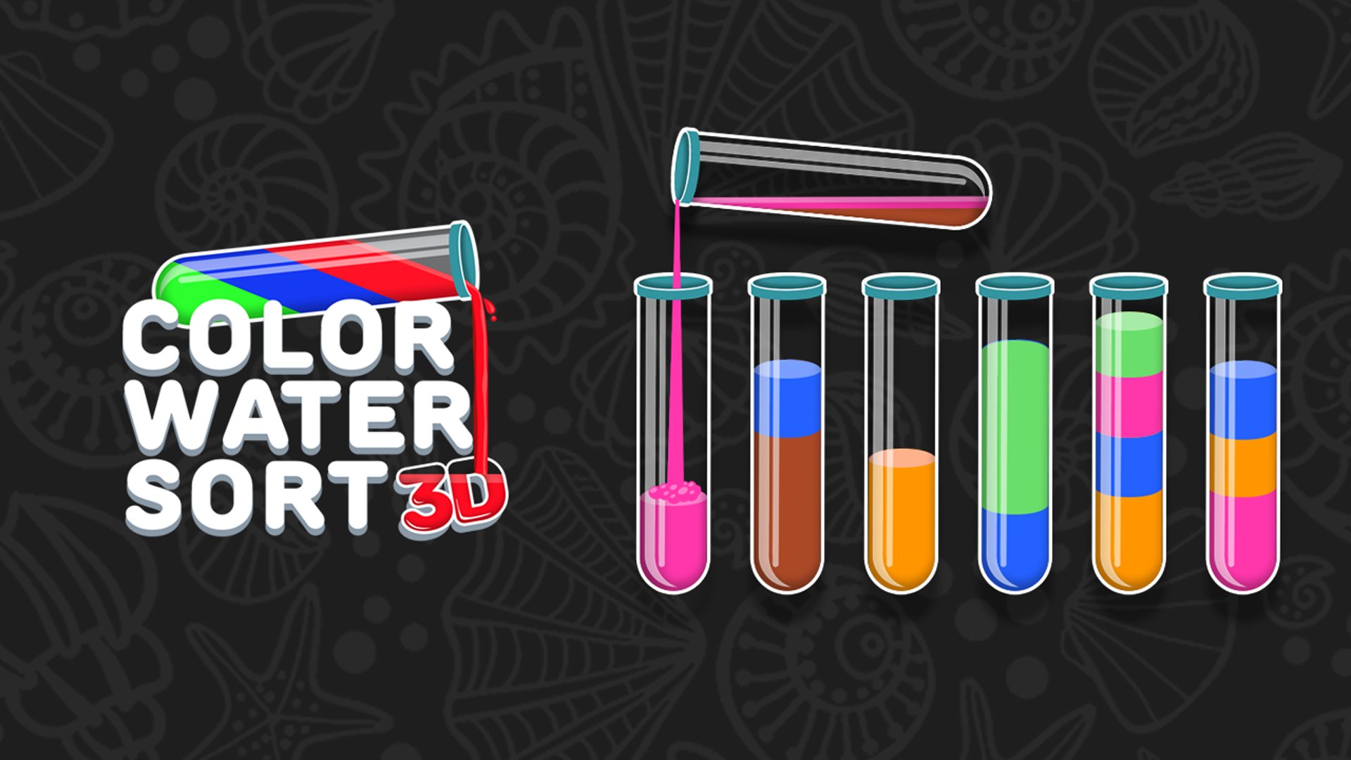 Color Water Sort 3D - Free Online Game