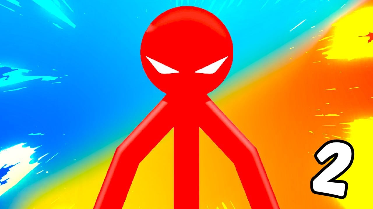 Red Stickman vs Monster School 2 - Free Online Game