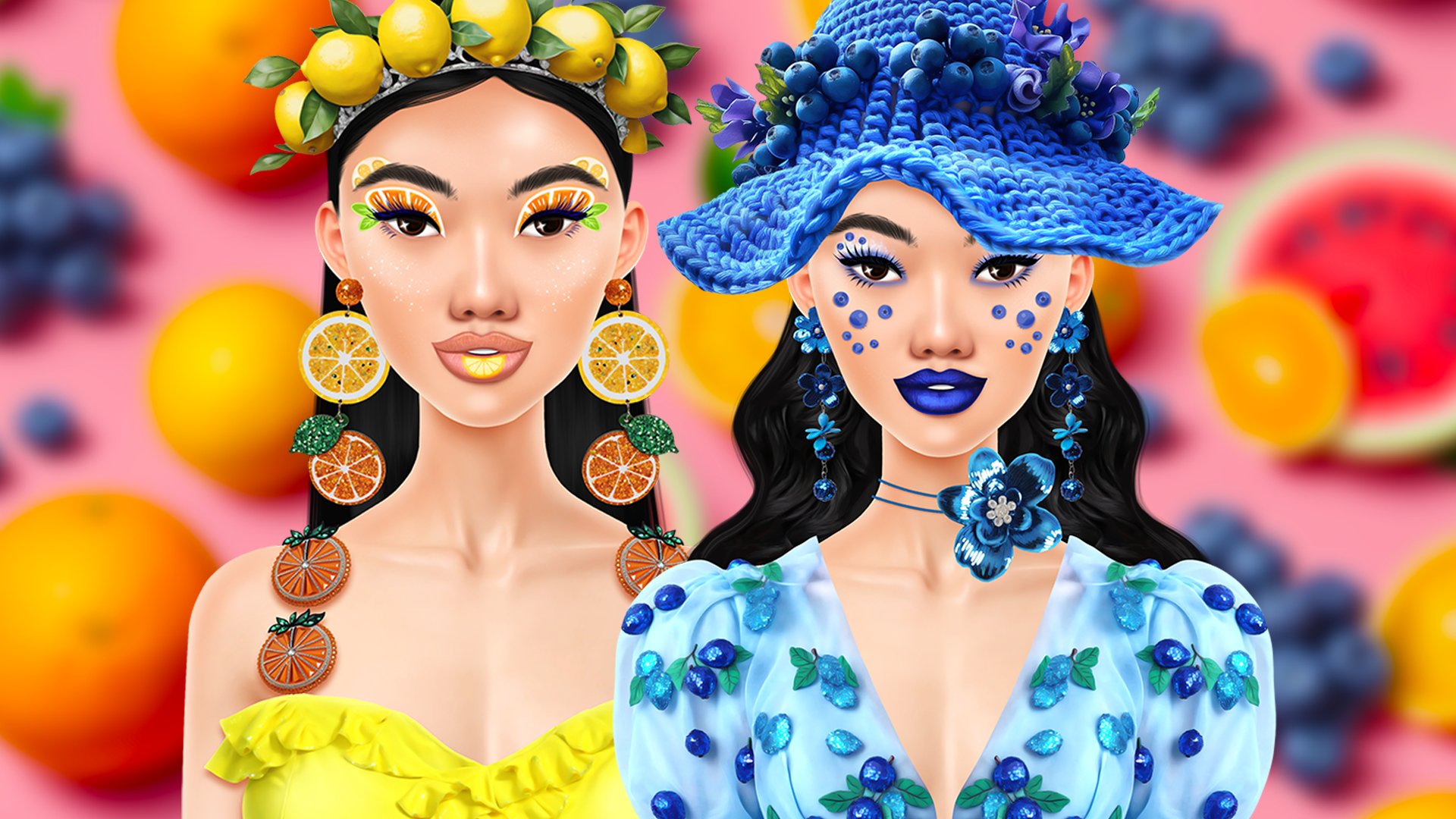 Sweet And Fruity Makeup - Free Online Game